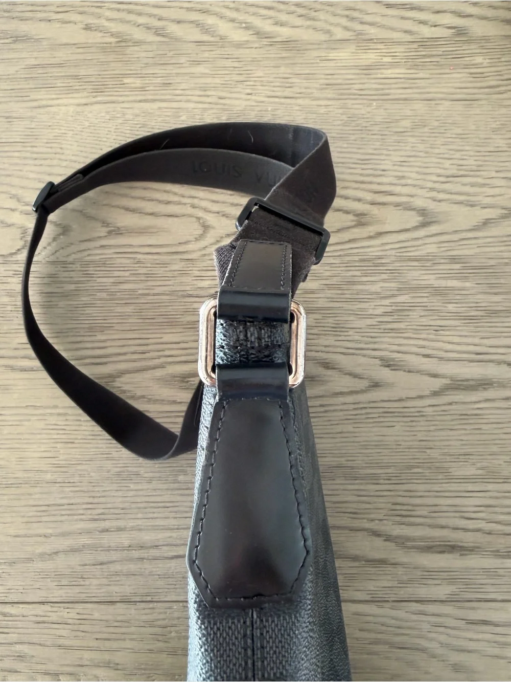 Louis Vuitton Mick PM Messenger Bag in Damier Graphite Canvas